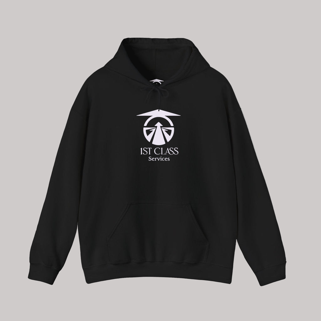 1st Class Services Hoodie – Premium Unisex Hoodie with Chest Logo