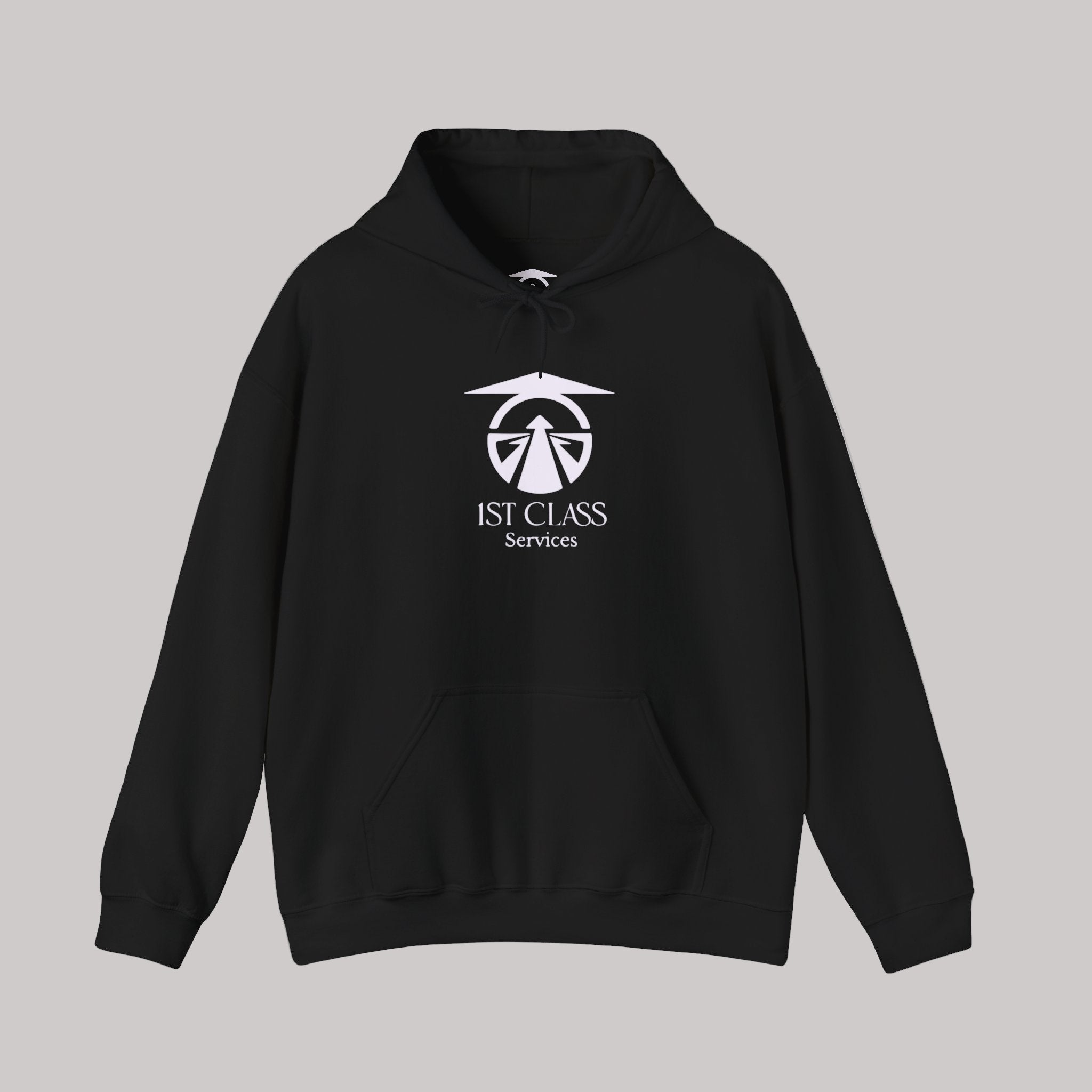 1st Class Services Hoodie – Premium Unisex Hoodie with Chest Logo