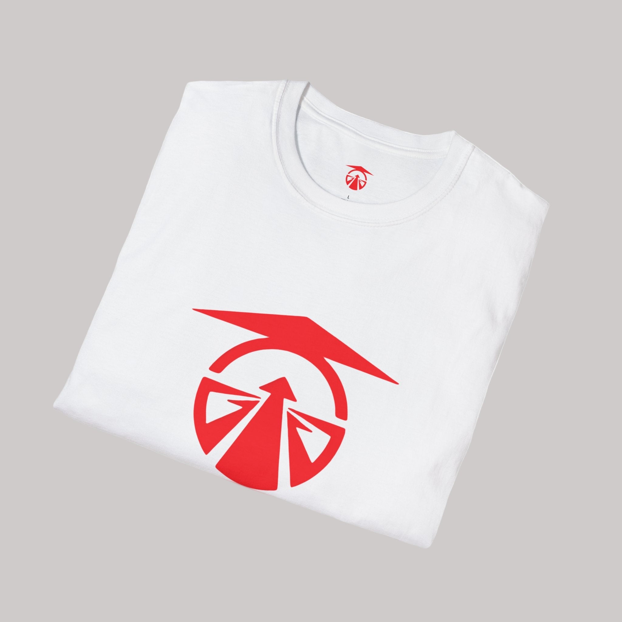 1st Class Services Unisex Tee – Red Lettering